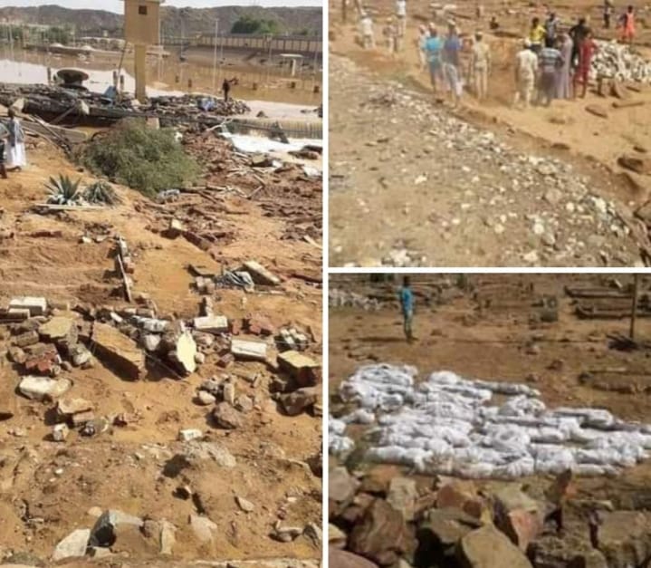 استخراج الجثث من المقابر في اسوان