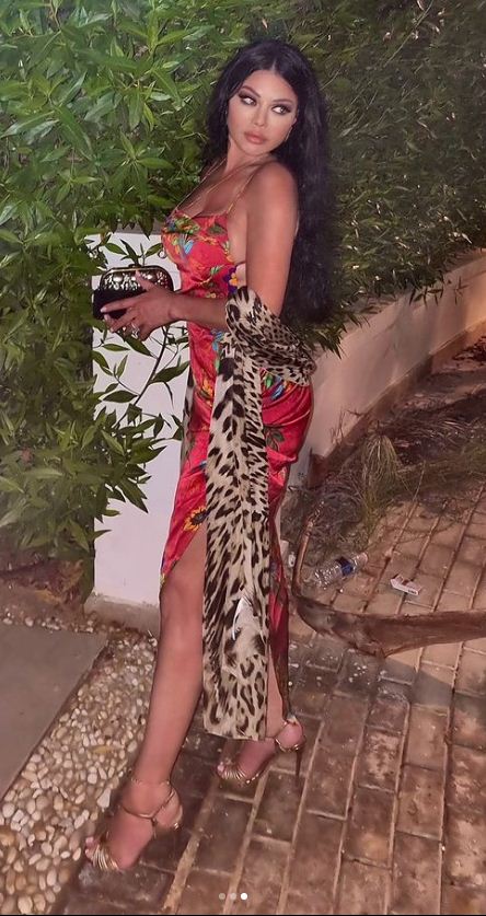 هيفاء وهبي بفستان مثير