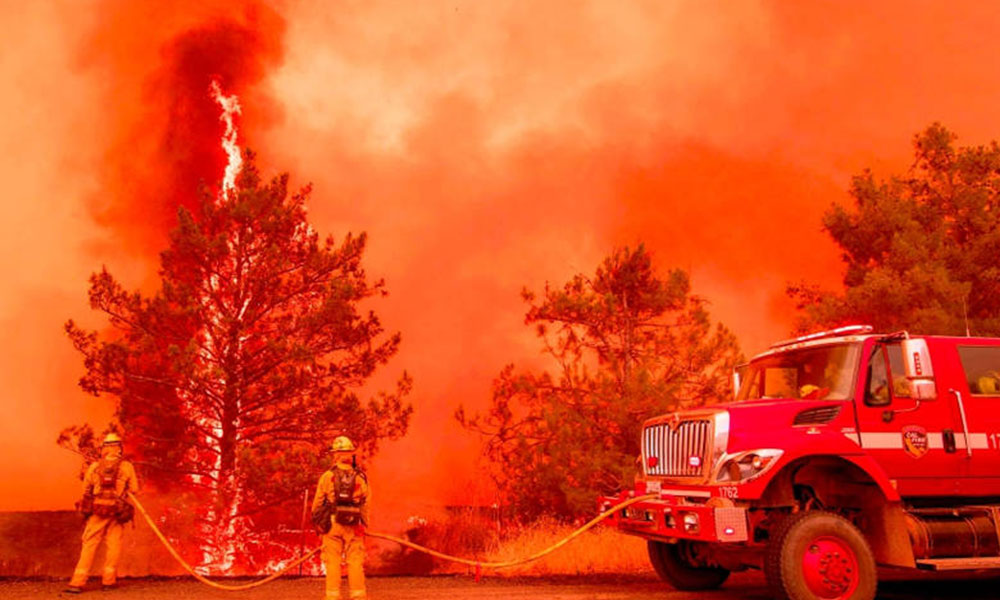 حرائق الغابات في كاليفورنيا 