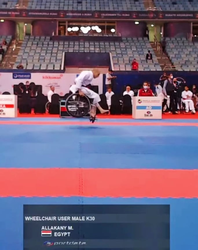جعل من إعاقته انطلاقة.. البطل محمد اللقاني قصة إرادة وتحدي رفعت اسم مصر ببطولات عالمية