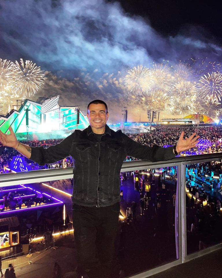 عمرو دياب من مهرجان مدل بيست