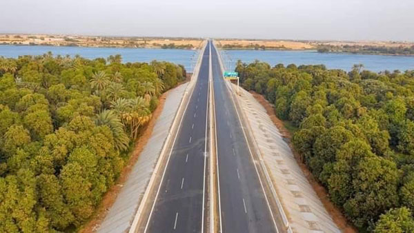 بعد افتتاحه...10صور ومعلومات  توصف أهمية محور كلابشة بأسوان