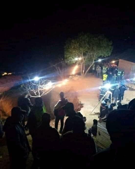 محاولات انقاذ الطفل ريان