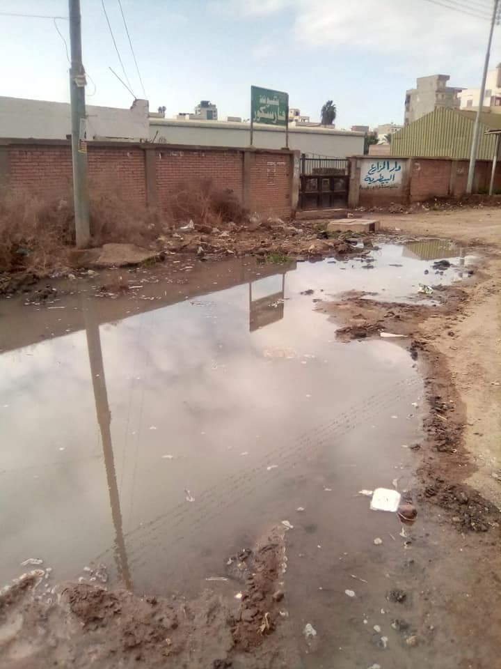 الانتهاء من إصلاح كسر مفاجا بخط مياه شونة فارسكور