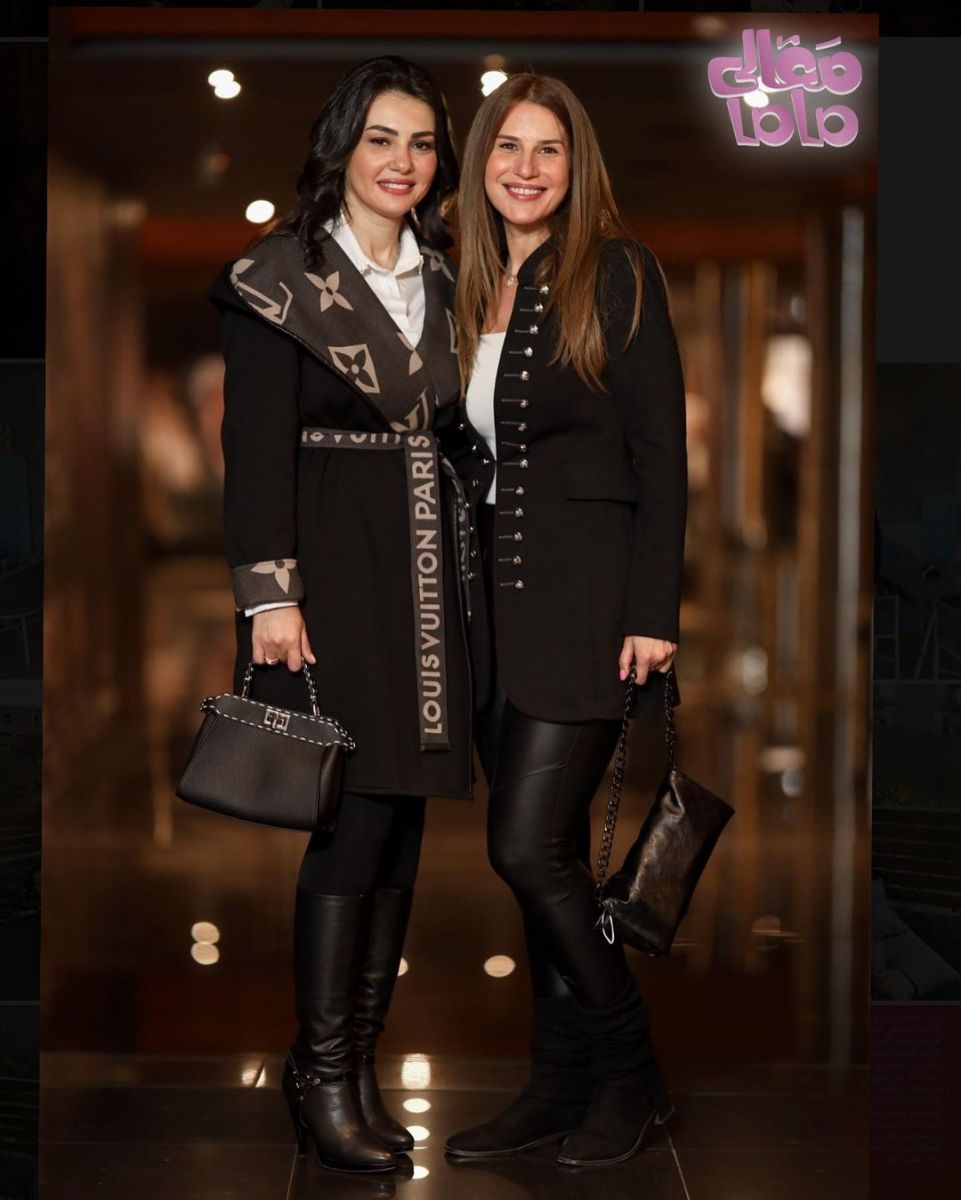 دينا فؤاد من العرض الخاص لفيلم