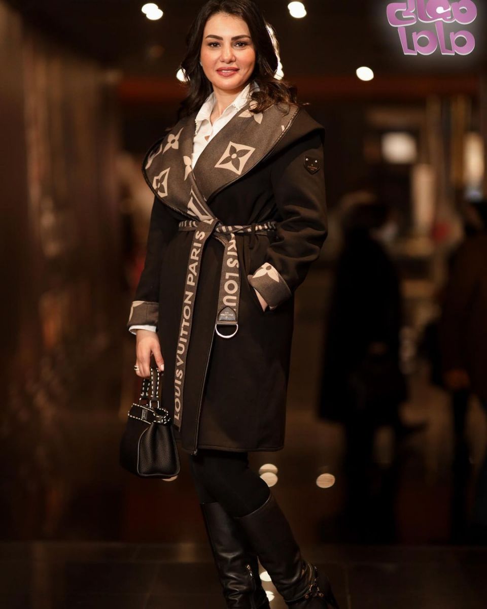 دينا فؤاد من العرض الخاص لفيلم