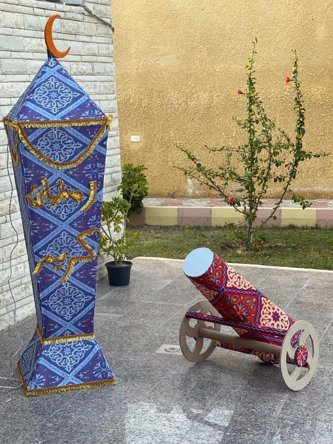 المتعافون من الإدمان يبتكرون فوانيس رمضان ومدفع الإفطار داخل ورش التدريب