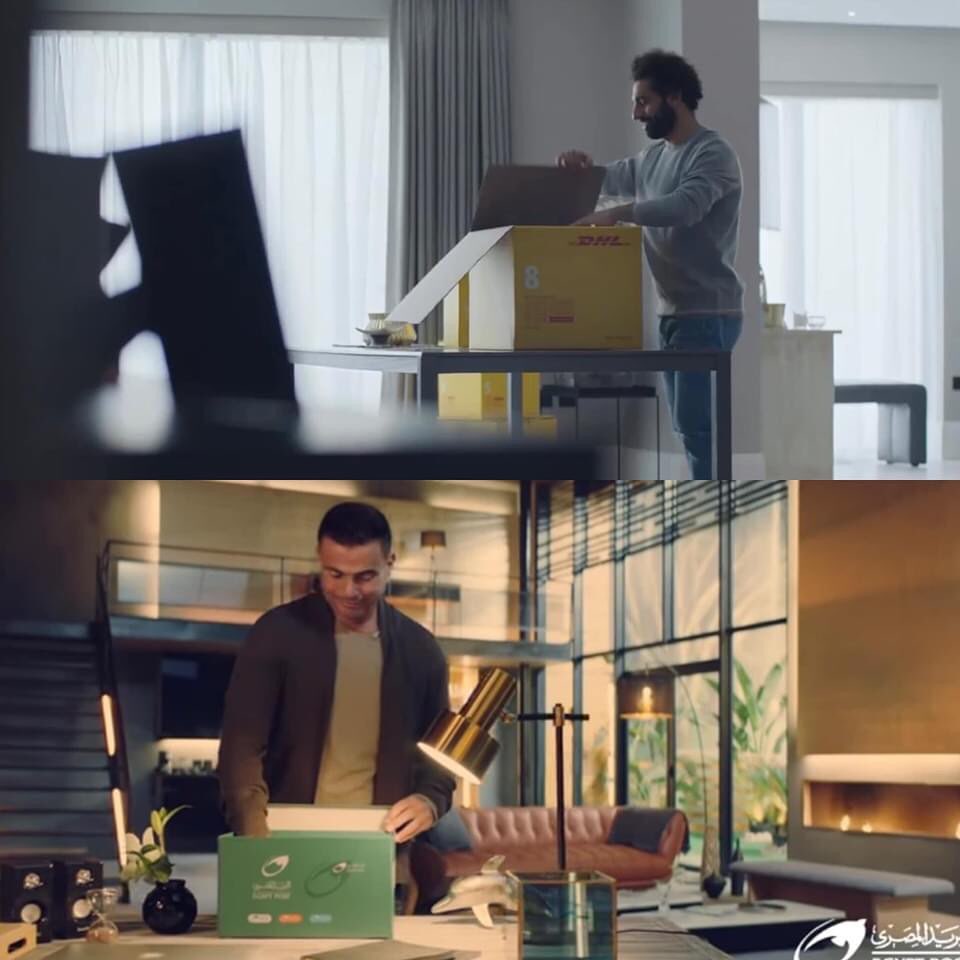 إعلان ده وقته و DHL