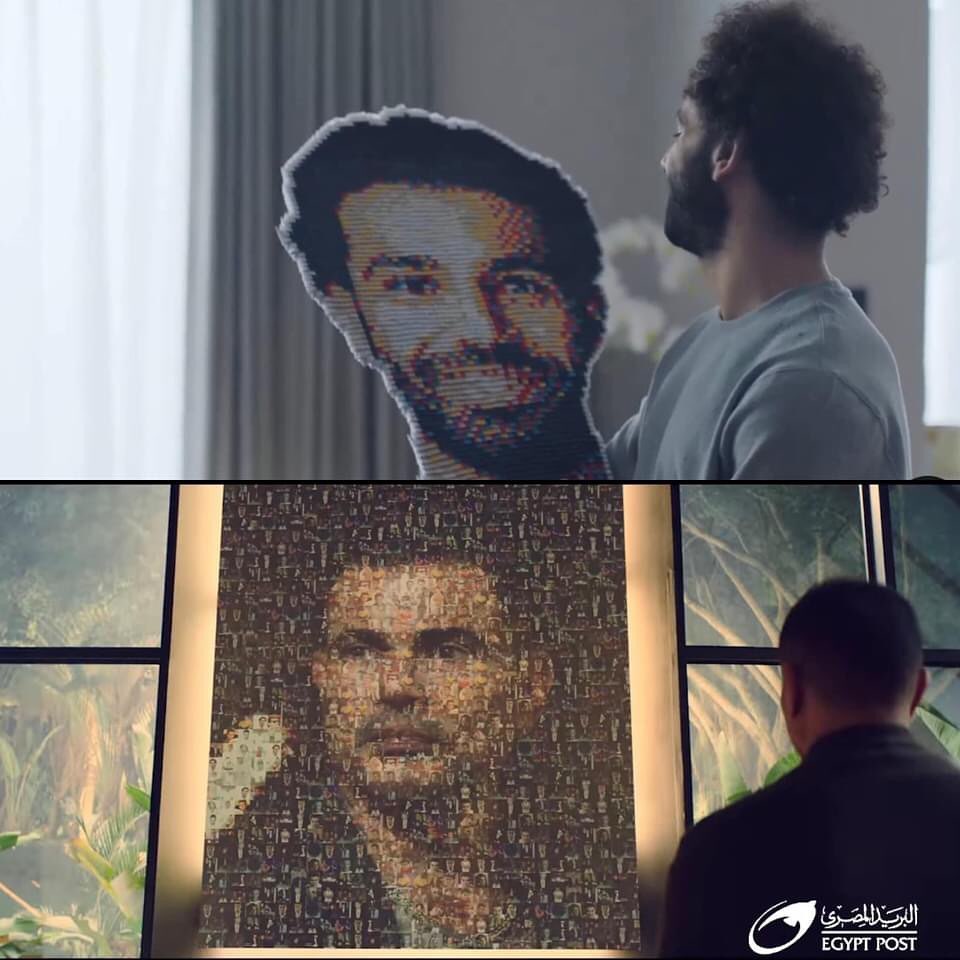 عمرو دياب في البريد المصري يقلد محمد صلاح