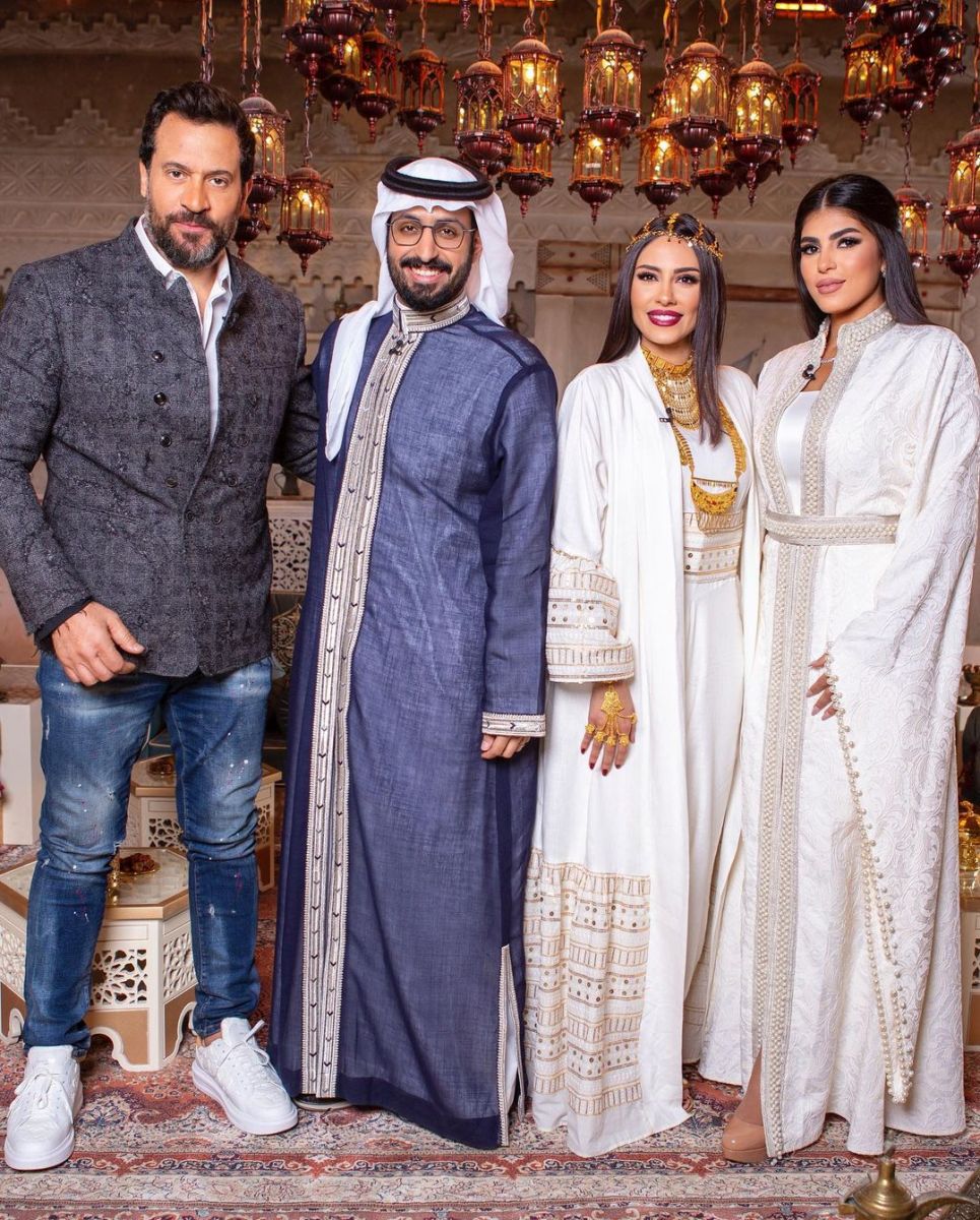 ماجد المصري وزوجته من برنامج 