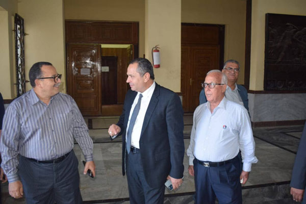 إنشاء مقر فرعي لمهندسي العريش بمنطقة بئر العبد