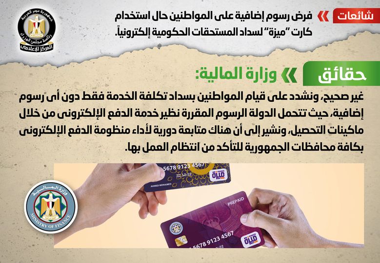 حقيقة فرض رسوم إضافية على المواطنين حال استخدام 