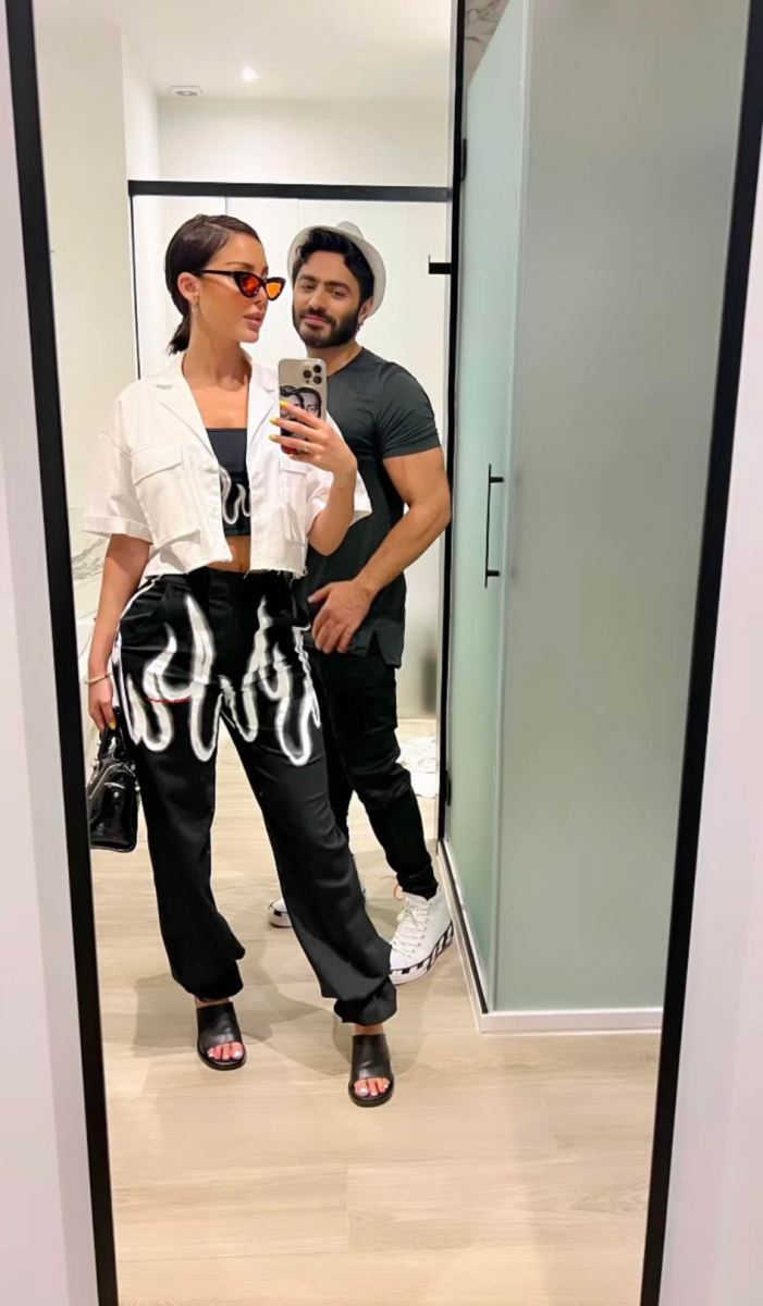 تامر حسني وبسمة بوسيل