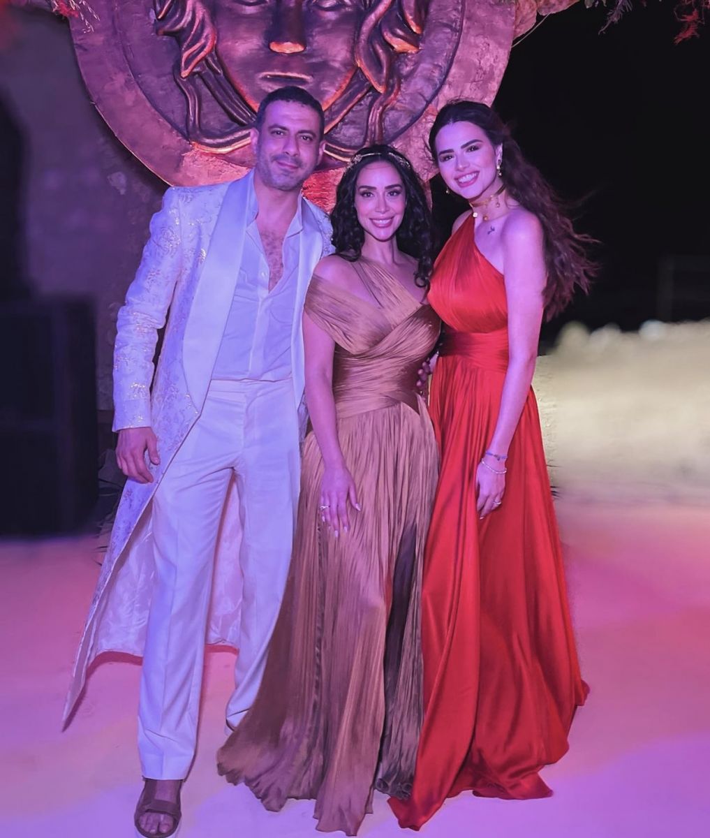 محمد فراج وبسنت شوفي وهنادي مهنا 