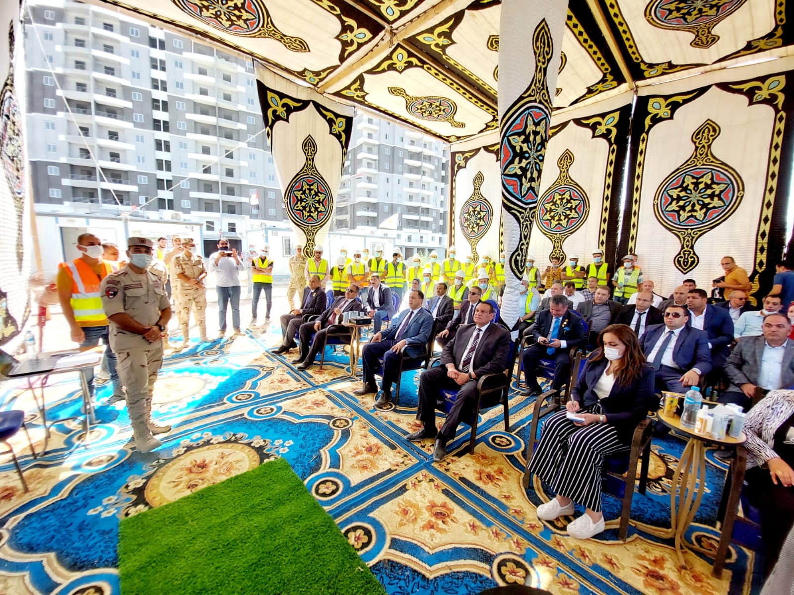 محافظة البحيرة اثناء زيارته مركز ومدينة رشيدة 