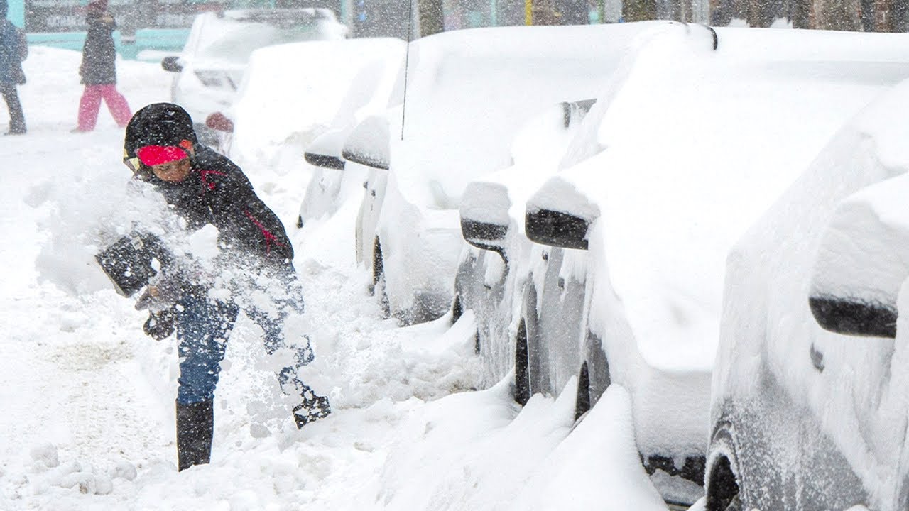 عاصفة شتوية تضرب شمال شرق الولايات المتحدة
