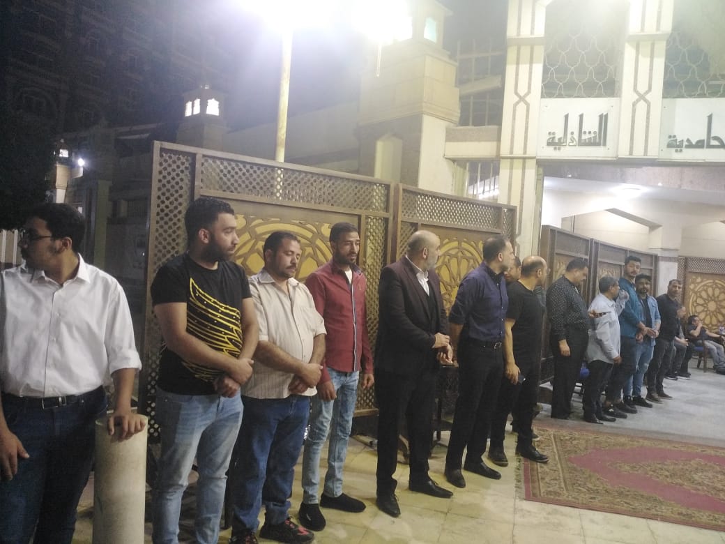 عزاء والد الفنان محسن منصور