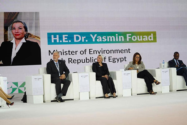 وزيرة البيئة تشارك بجلسة "دور حكومات الدول الإفريقية في تحديد أجندة المناخ الخاصة بهم"