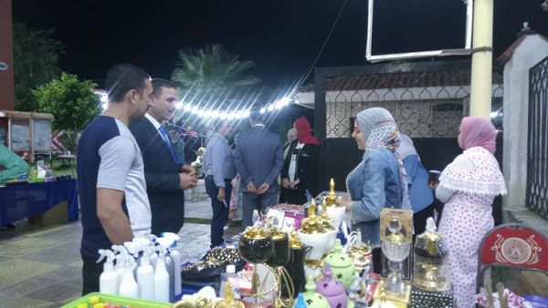 معرض لمنتجات الحرف اليدوية ومستلزمات المدارس ببورسعيد