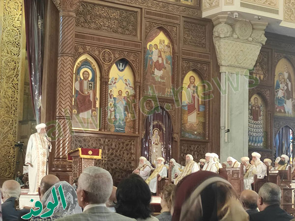 الكاتدرائية المرقسية بالعباسية تستعد لبدء احتفالية مرور ٦٠ عامًا على أسقفية الخدمات