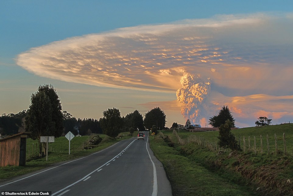 بركان puyehue-cordón caulle