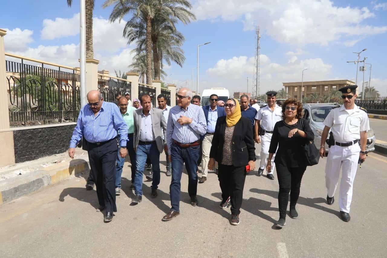 خطه تطوير الطرق المؤدية للمناطق الاثرية بطريق سقارة