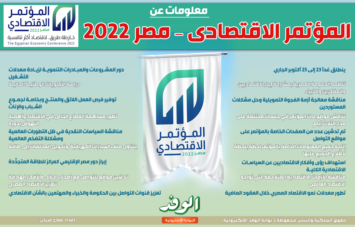 المؤتمر الاقتصادي - مصر 2022