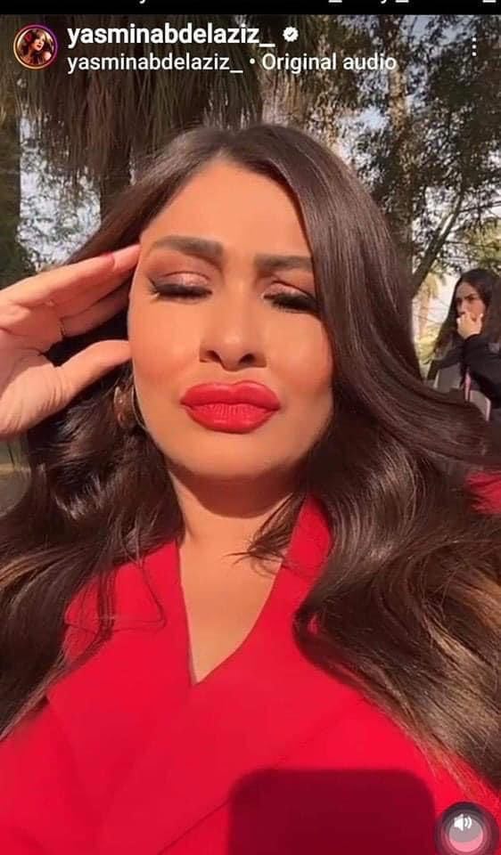 ياسمين عبد العزيز بشفايف منتفخة