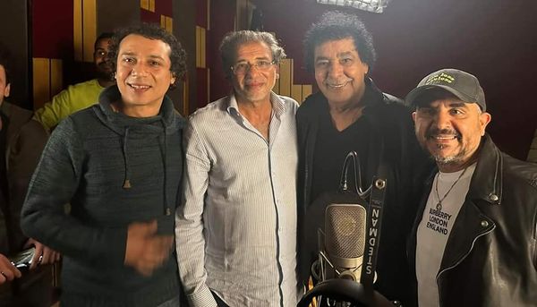 محمد منير وخالد يوسف