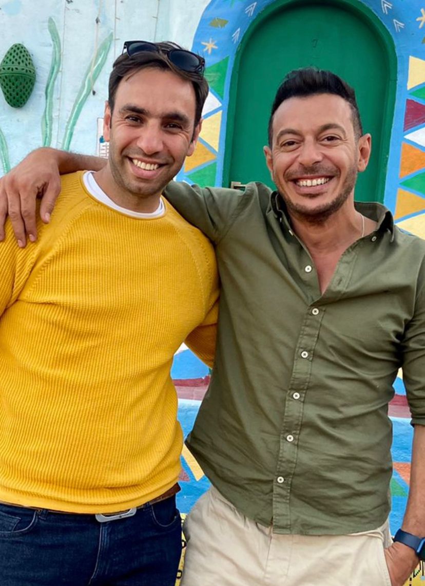 أحمد الشامي كواليس دايمًا عامر 