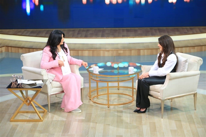 كواليس حلقة مايان السيد ومني الشاذلي