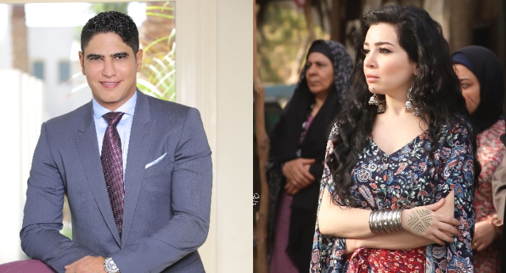 خطوبة مي عز الدين وأحمد أبو هشيمة