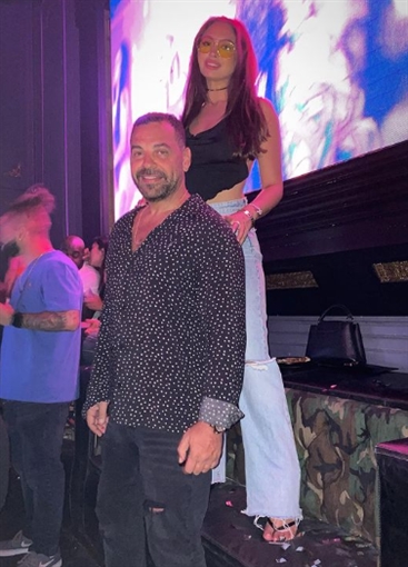 طارق العريان ونيكول سعفان