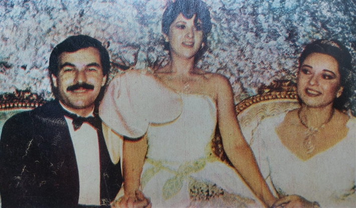 بوسي من حفل زفاف نورا وحاتم ذو الفقار