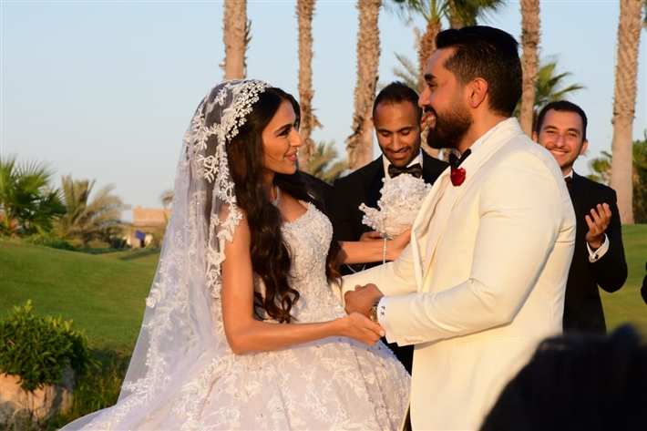 حفل زفاف ابنة المنتج عصام إمام
