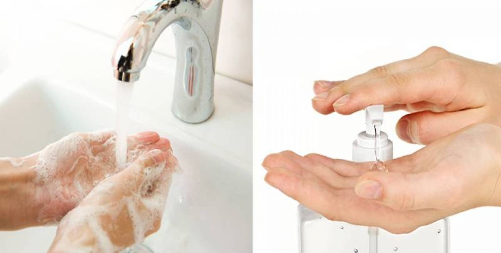 غسل اليدين وتعقيمها في زمن الكورونا