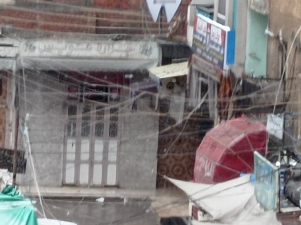 أمطار غزيرة على البحيرة منذ الصباح الباكر