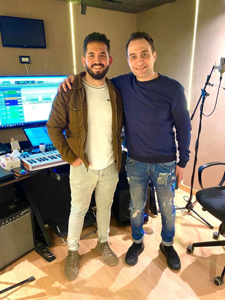 حسام حبيب مع الملحن عمرو الشاذلي