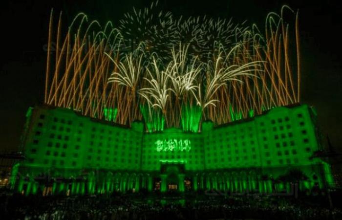 احتفالات الدمام باليوم الوطني للمملكة العربية السعودية