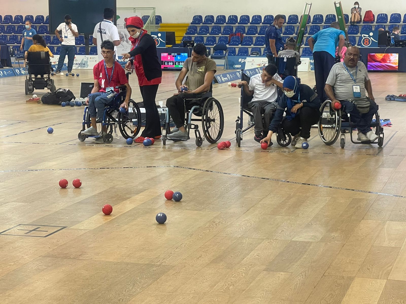 بعثة منتخب مصر للبوتشي