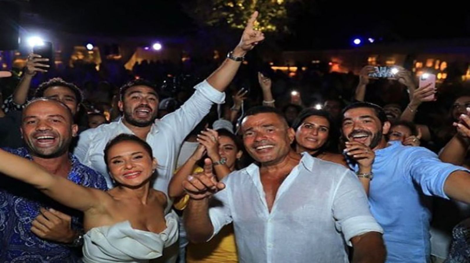 حفل زفاف نيللى كريم وهشام عاشور