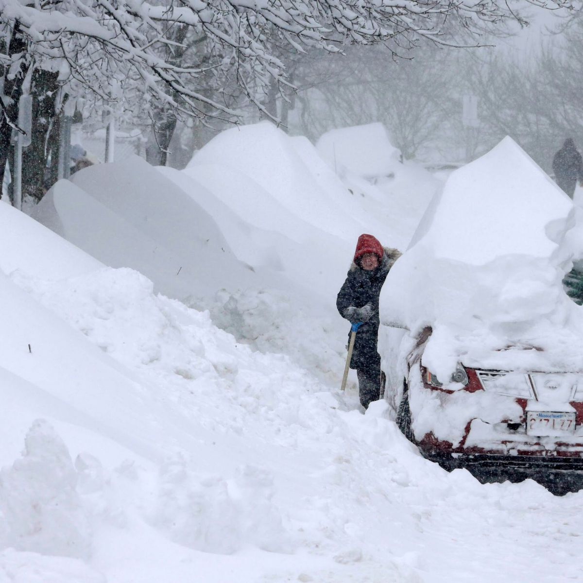 عاصفة ثلجية