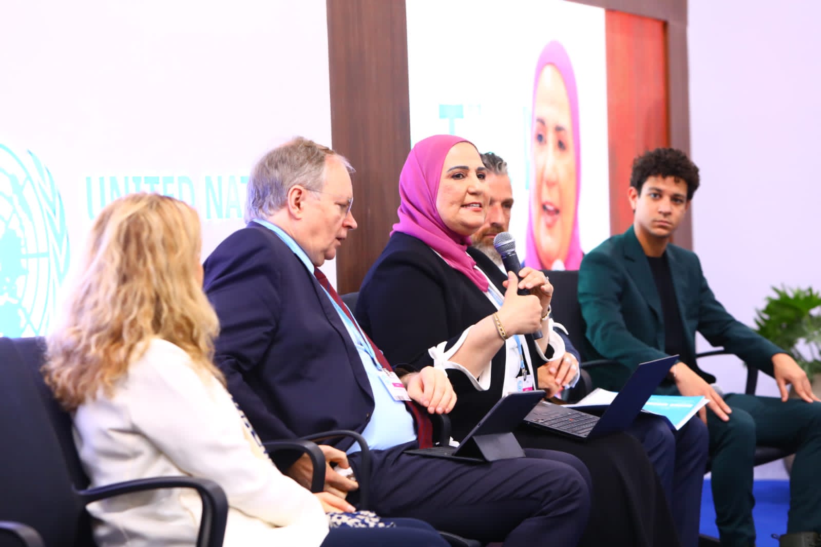 وزيرة التضامن الاجتماعي