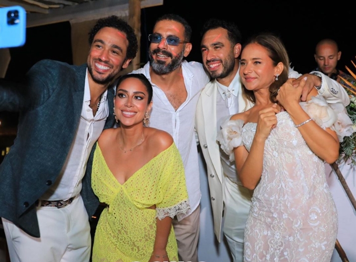 حفل زفاف نيللى كريم وهشام عاشور