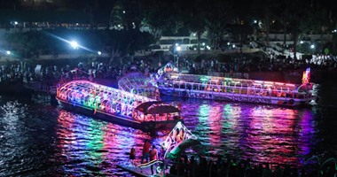 احتفالات رأس السنة بالمراكب النيلية