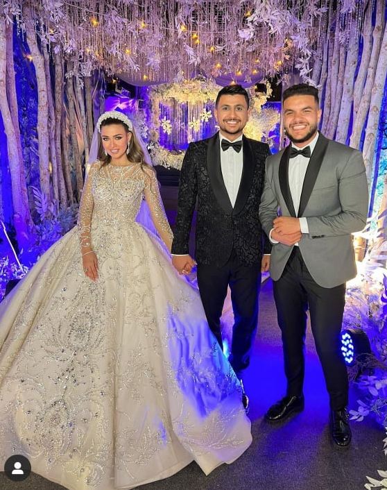  حفل زفاف اليوتيوبر علي غزلان وفرح شعبان
