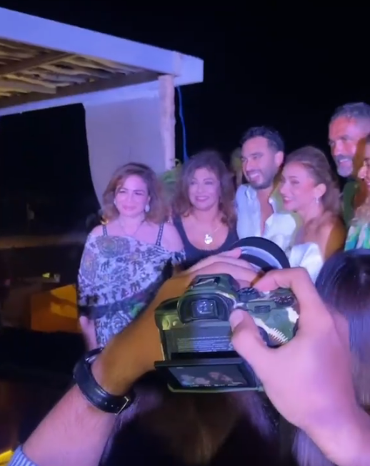 حفل زفاف نيللى كريم وهشام عاشور