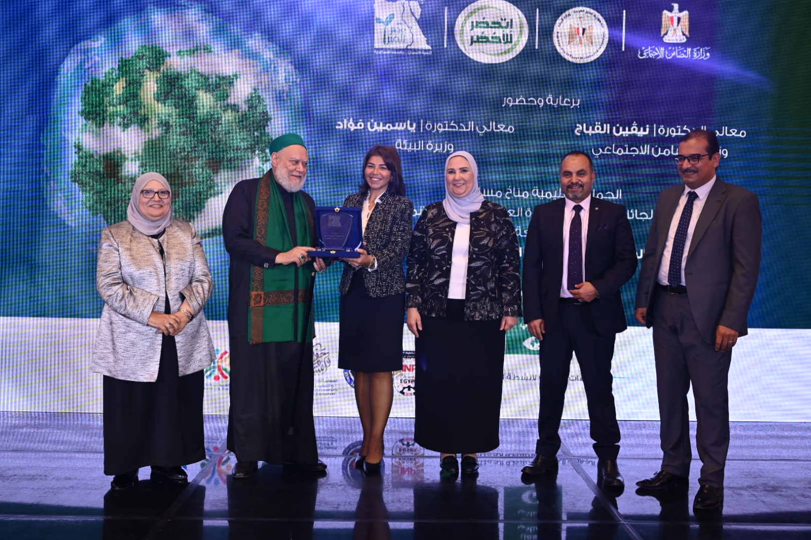وزيرة التضامن الاجتماعي تشهد الحفل الختامي لجائزة مصر الخير