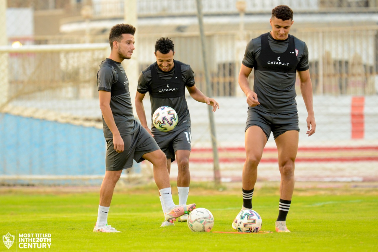 جانب من مران الزمالك