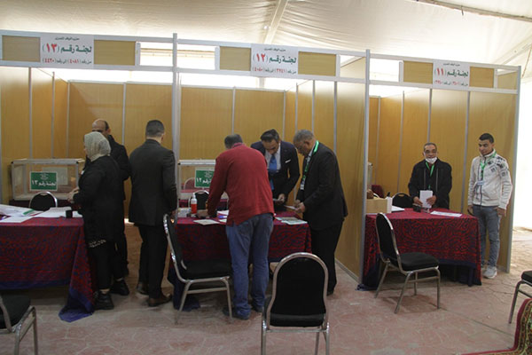 بدء التصويت في انتخابات رئاسة الوفد 2022.. صور